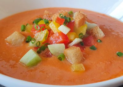 Gazpacho – kalte spanische Suppe